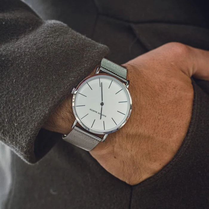 Relógio  Masculino Minimalista Argento Solare 40mm