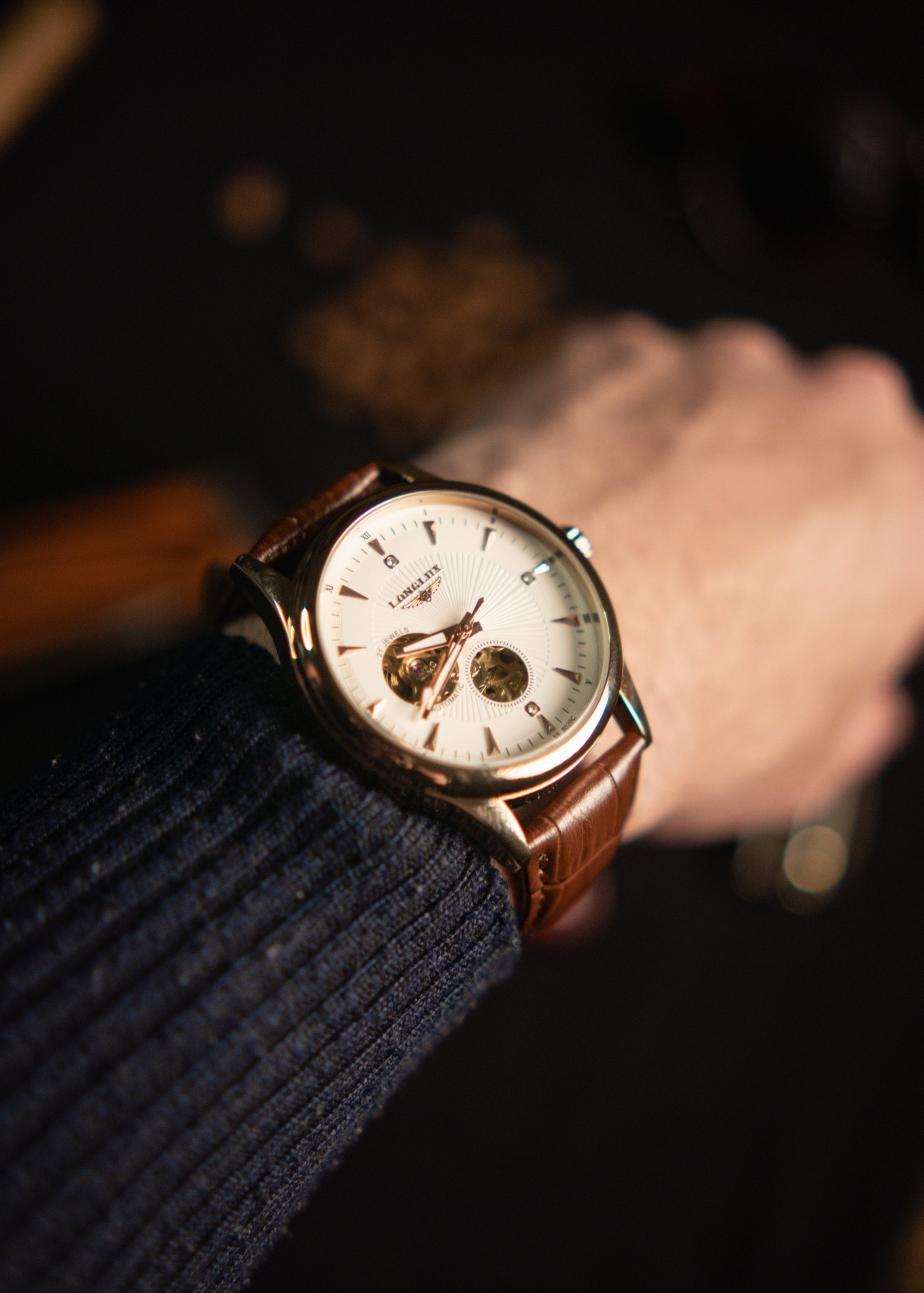 Relógio Automático Heritage Aurora 41mm - Andreas Reale