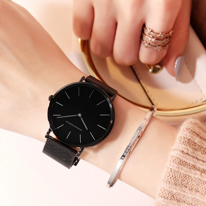 Relógio Feminino Minimalista Notte Sottile 40mm