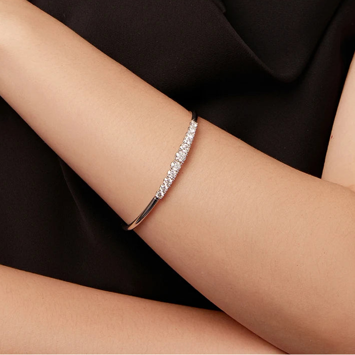 Pulseira Feminina Erza Em Prata Esterlina