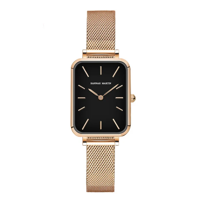 Relógio Feminino Quadrado Noir Rosé 34mm