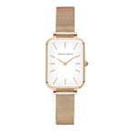 Relógio Feminino Quadrado Ivory Rosé 34mm