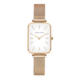 Relógio Feminino Quadrado Ivory Rosé 34mm