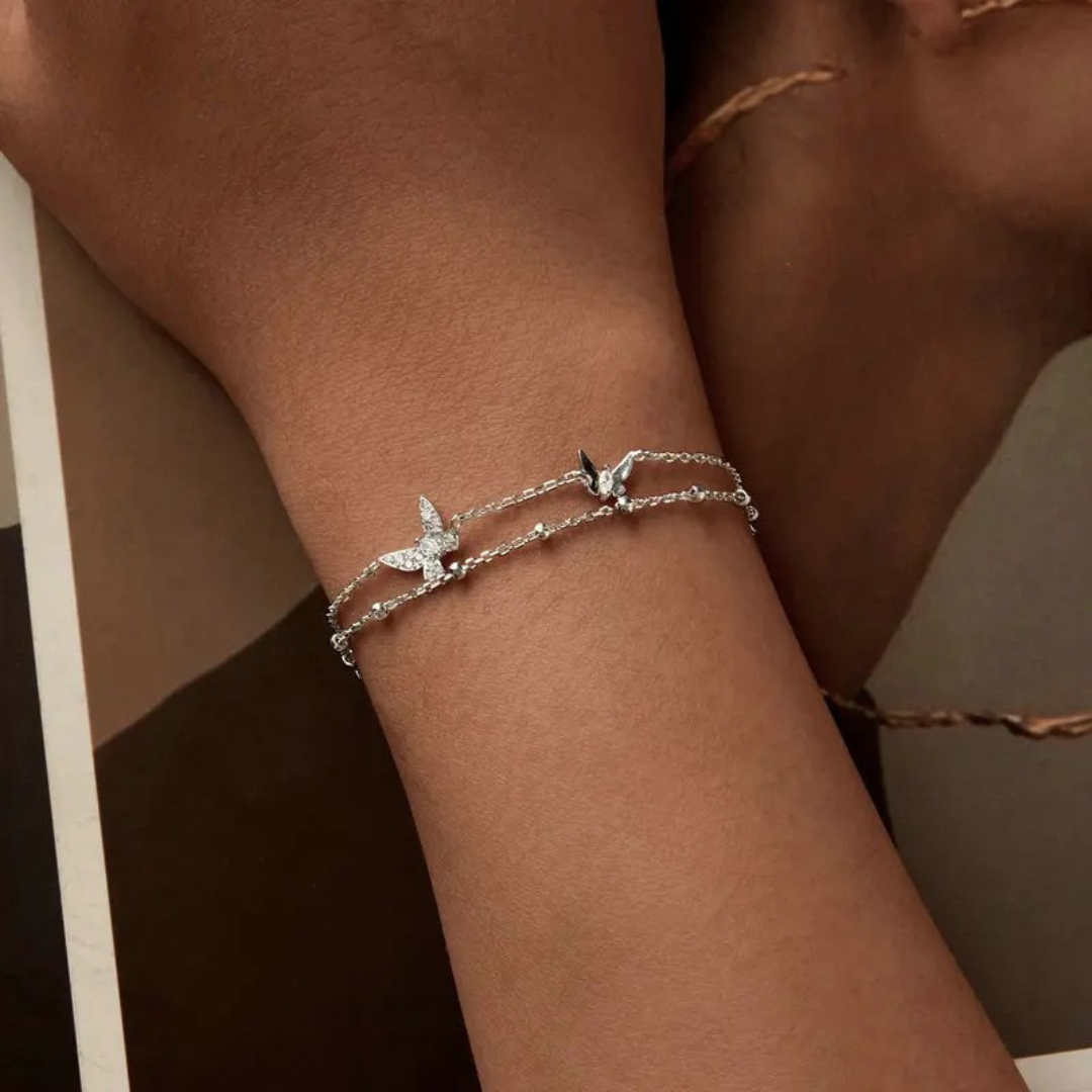Pulseira Feminina Blank silver