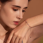 Pulseira Feminina Amelie Rosé