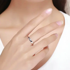 Anel Feminino Simplo Eternal