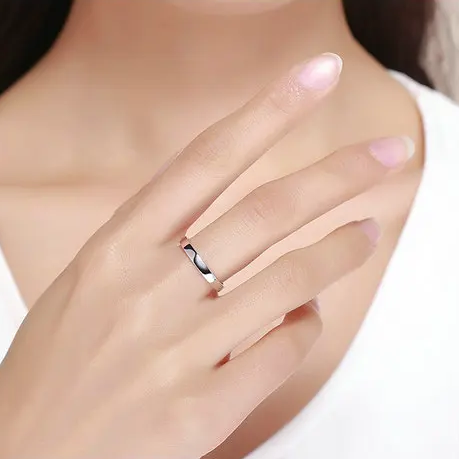 Anel Feminino Simplo Eternal