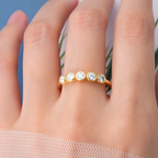 Anel Feminino Eternit Gold