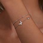 Pulseira Feminina Blank silver