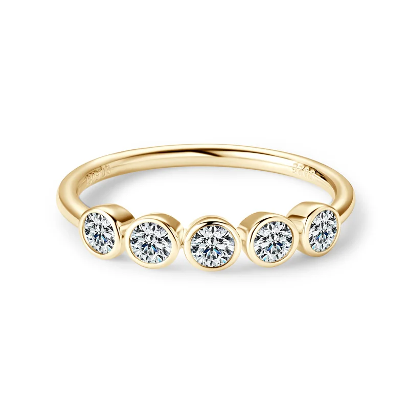 Anel Feminino Eternit Gold