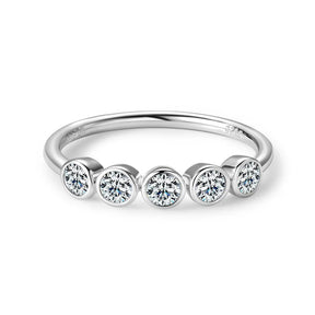 Anel Feminino Eternit Siver