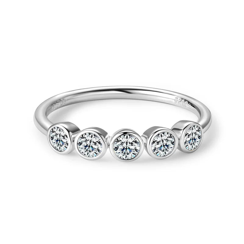 Anel Feminino Eternit Siver
