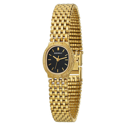 Relógio Feminino Mini Aurélie Noir 22mm