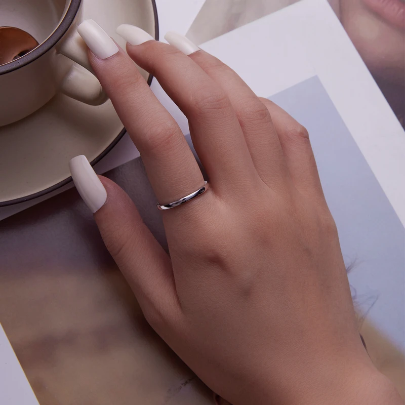 Anel Feminino Simplo Eternal