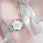 Relógio Feminino Petie Classic Silver 33mm