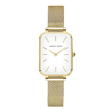 Relógio Feminino Quadrado  Square Senza Gold 34mm