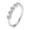 Anel Feminino Eternit Siver