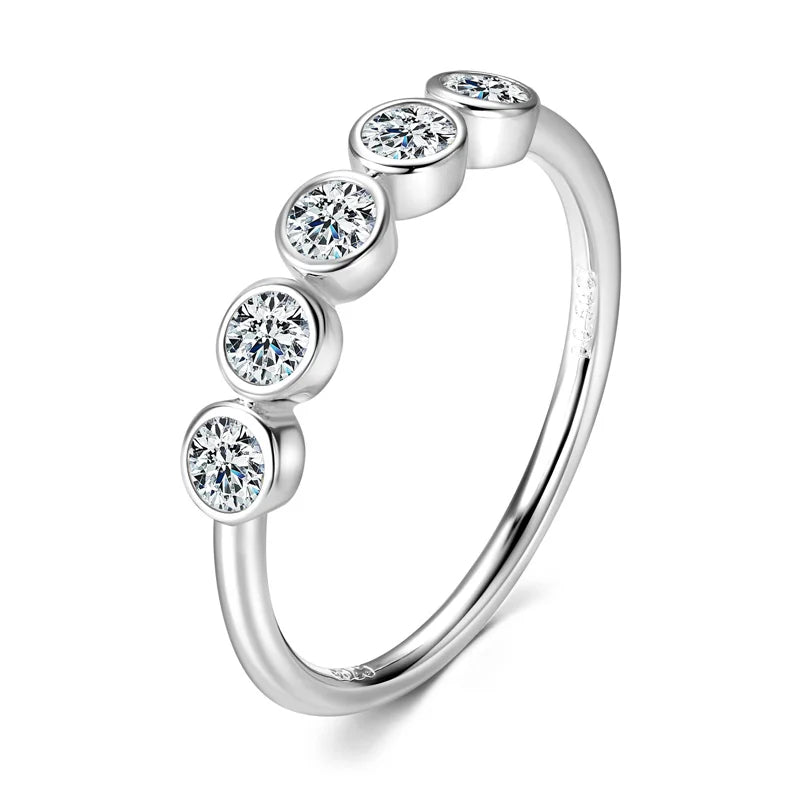 Anel Feminino Eternit Siver
