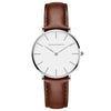 Relógio Feminino Pulseira de Couro Émira 36mm