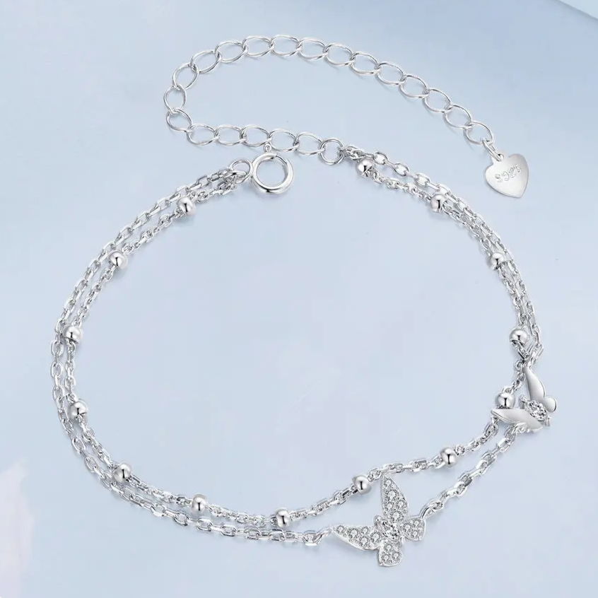 Pulseira Feminina Blank silver
