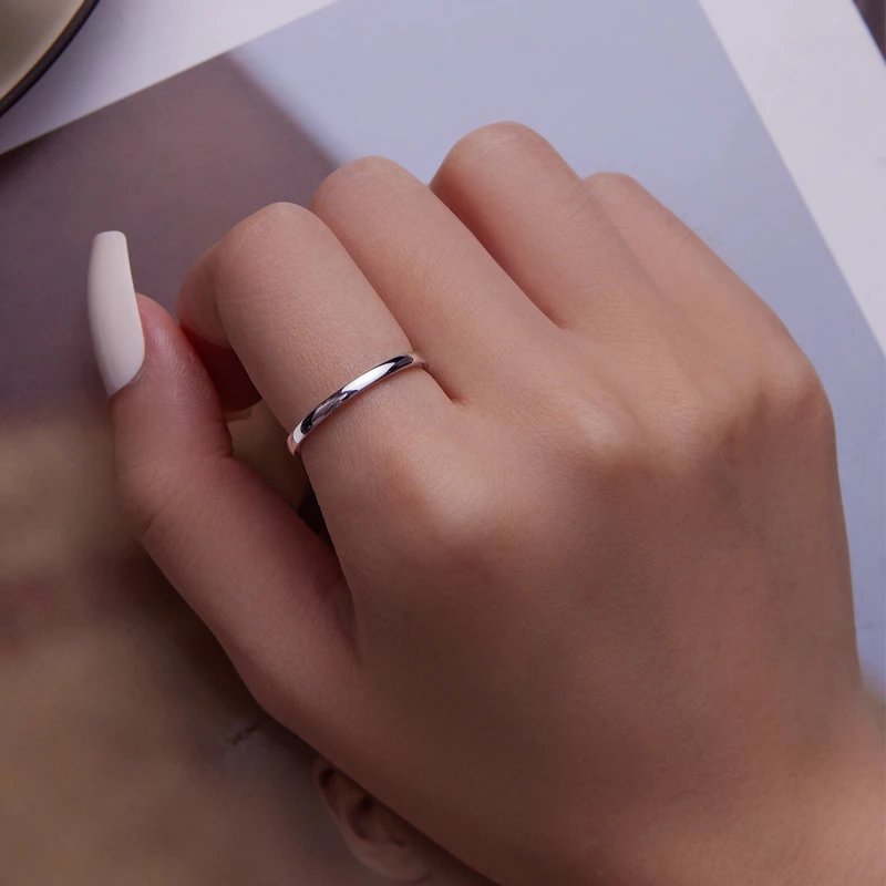 Anel Feminino Simplo Eternal