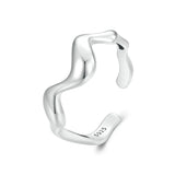 Anel Feminino Prata Ondara