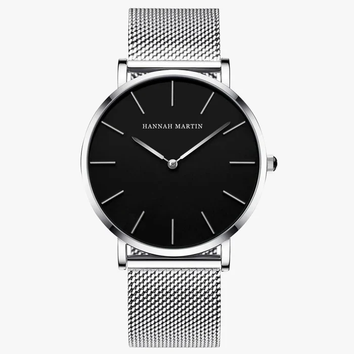 Relógio Minimalita Masculino Inox Tenebris 40mm