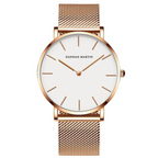 Relógio Minimalista Feminino Luce Rosata 40mm