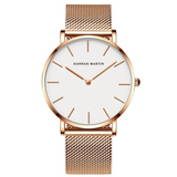 Relógio Minimalista Feminino Luce Rosata 40mm